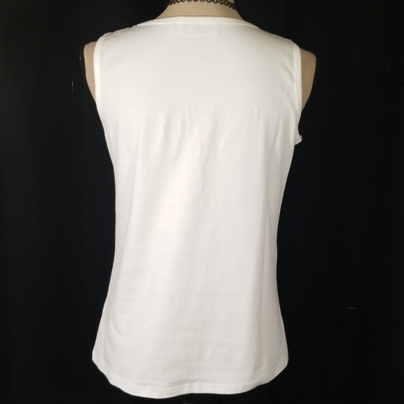 Sisterhood of Bitches White Printed Top. - Picture 4 of 7